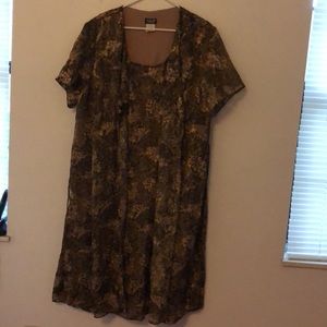 Helen Blake brown dress